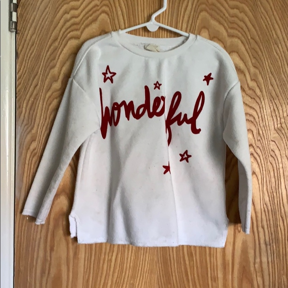 Zara girls sweater